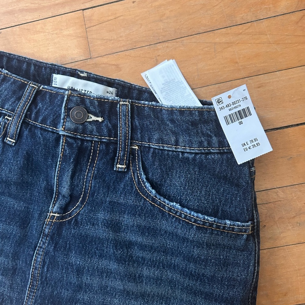 Hollister Navy Blue Denim Jeans